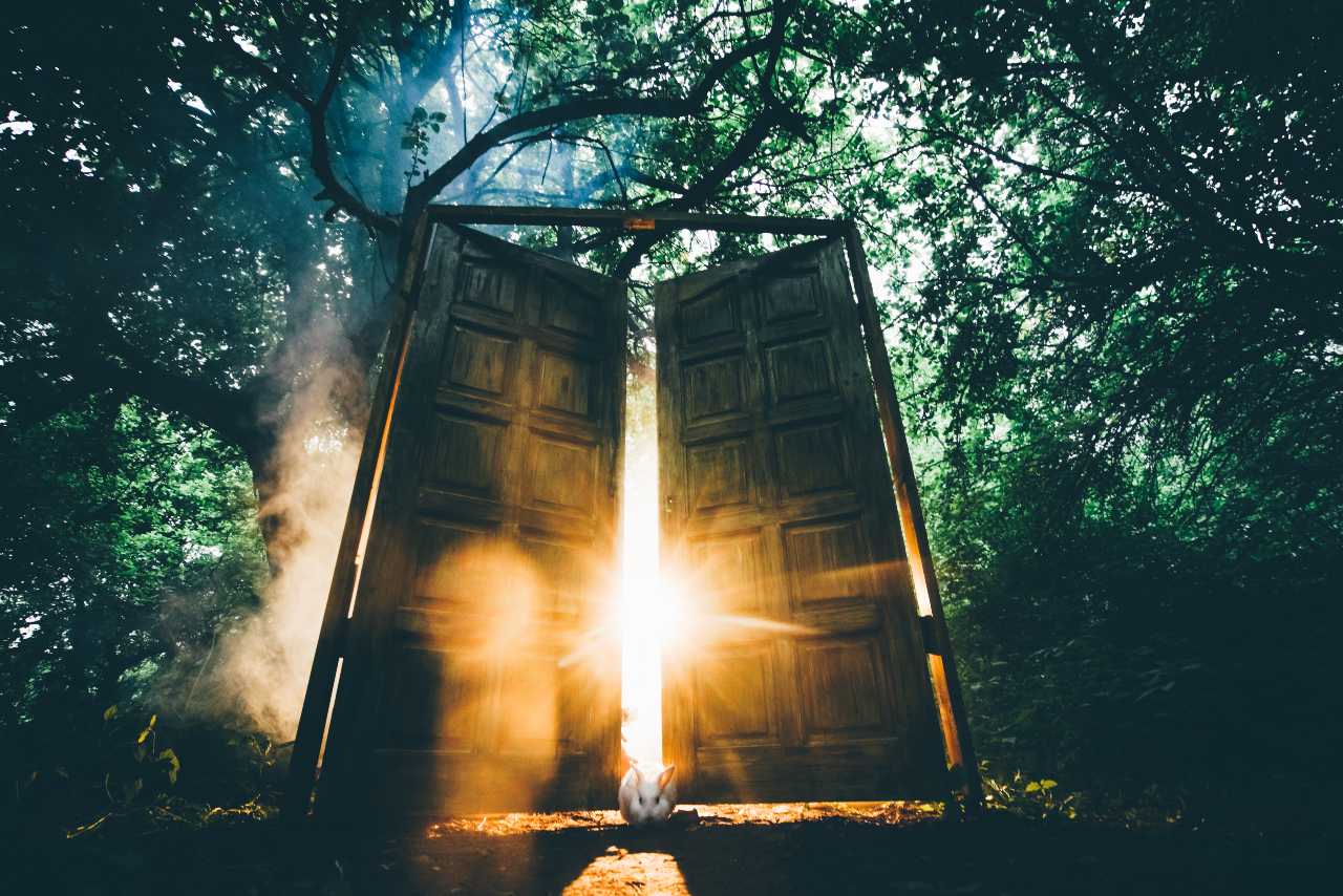 the-fairytale-door-with-back-light-in-the-mystic